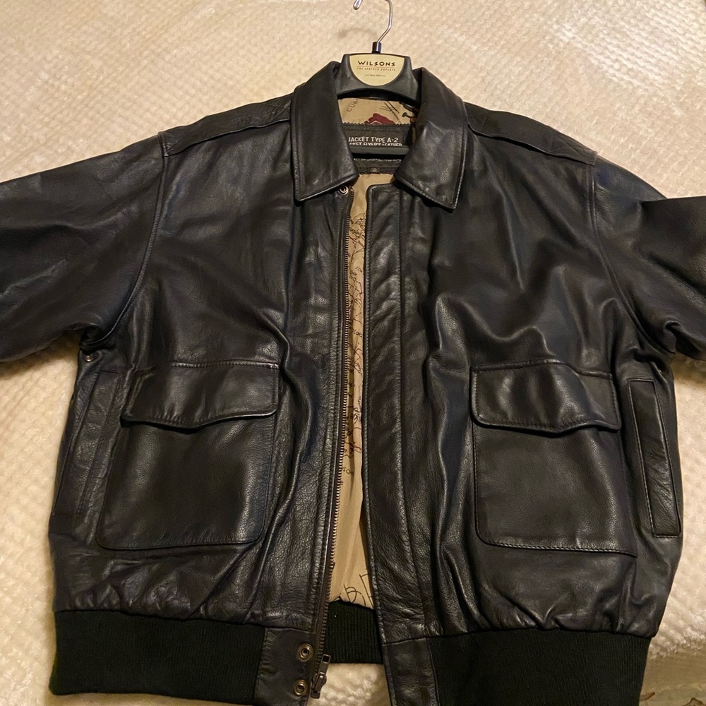 Wilson’s Leather - Mens Bomber jacket size XL- U.S. Army Air Force